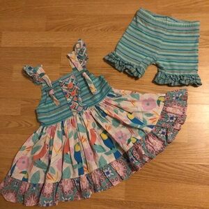 “Eleanor Rose” 2pc set size 4-5